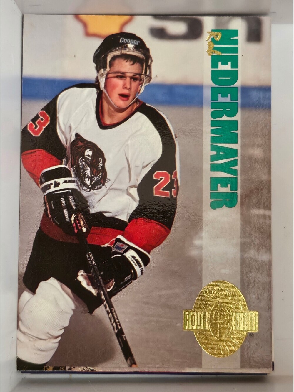1993 Classic Four Sport Hockey # 189 Ron Niedermayer RC